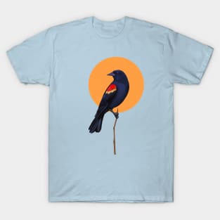 Red winged blackbird T-Shirt